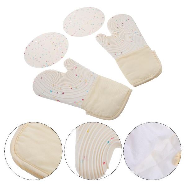 

oven mitts 2pcs heat resistant nonslip kitchen cooking