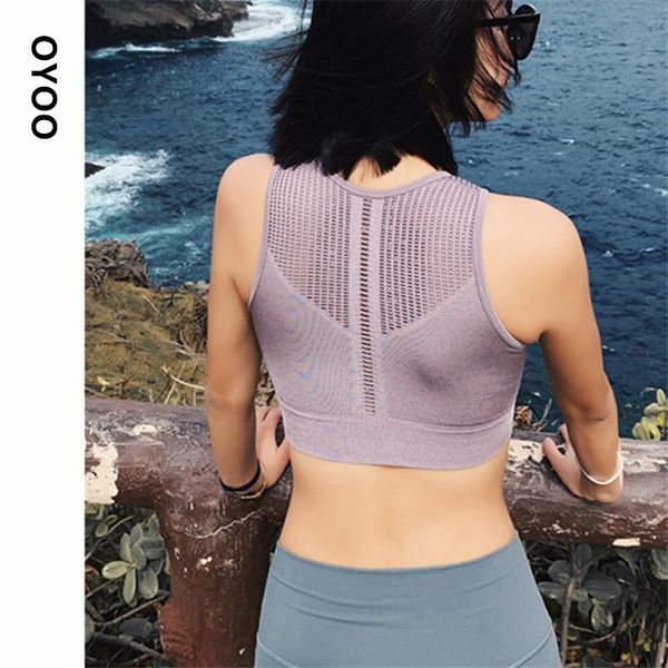 

gym clothing oyoo pink padded seamless sports bra high support for women black workout bras running and yoga comfy crop top, White;black