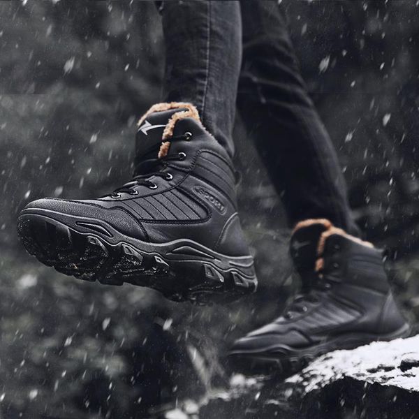 

boots light on breathable shoes comfortable fashion mens black boot casual sapato 2021 for casuales white hombre leather leisure men