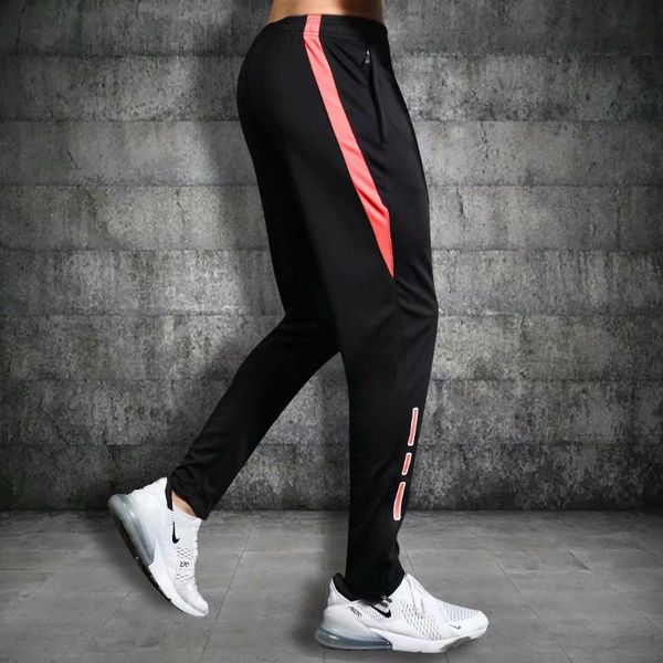 

sweatpants men elastic loose stretch zipper pocket track harem pants man joggers sports korean streetwear male trousers running, Black;blue