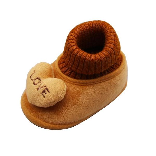 

first walkers toddler winter baby shoes cute dog animal fleece warm cotton-padded booties wholesale 0-18 month infant