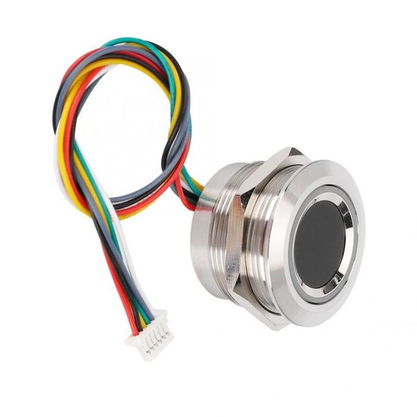 

fingerprint access control r503 dc3.3v circular capacitive identification module with 2-color ring indicator light scann