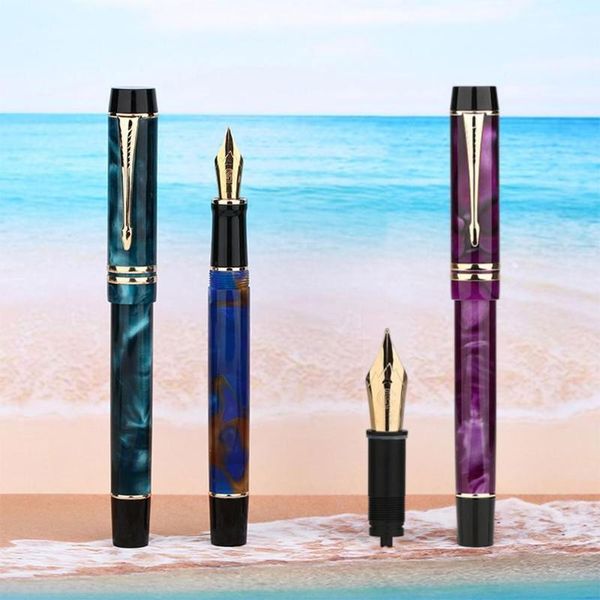 

checkerboard fountain pen germany fexibl 0.5mm schmidt writing fashion fine office gift nib excellent u9p6 pens