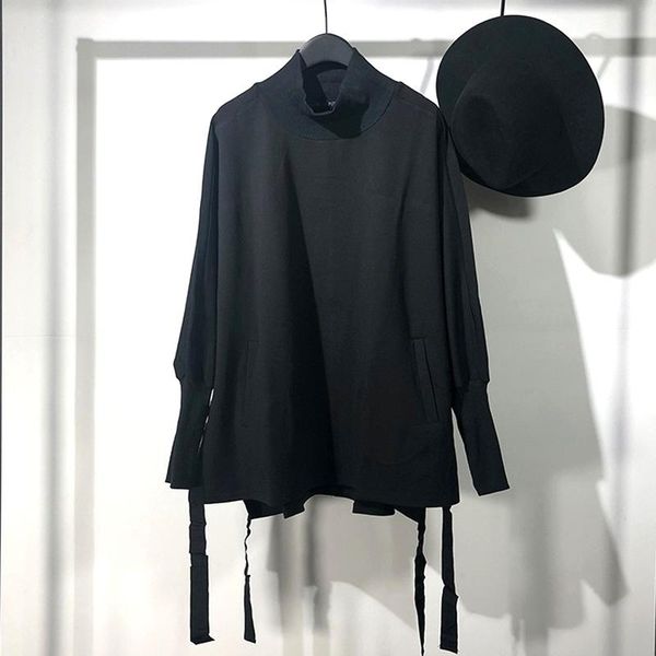 

men's hoodies & sweatshirts seak men high street clothing spring solid black