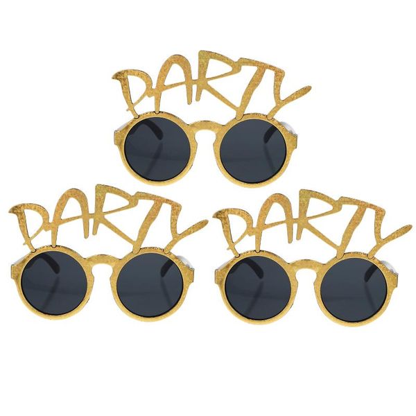 

party decoration 3pcs funny glasses stylish novelty eyeglasses po prop