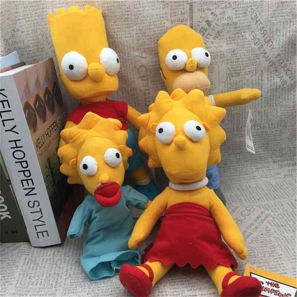 

simpsons cartoon plush and arsene movie animated dolls