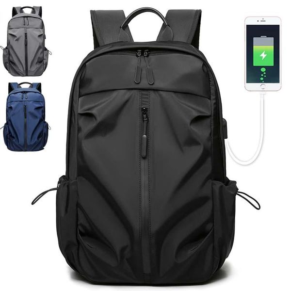 

backpack men backpacks waterproof 15.6inch lapmultifunctional usb charging school mochila bag travel outdoor should