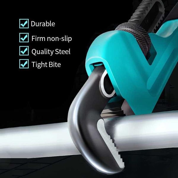 

8-48 inchhousehold pipe pliers universal water heating wrench high carbon steel durable heavy duty repair dismounting tools hand