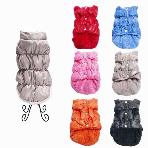 

dog apparel winter pet cotton-padded clothes keep warm and comfortable in winter. suitable for all types of dogs 6 colors