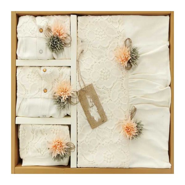 

clothing sets born 0-3 months baby girl clothes cotton luxury 2021 four seasons 10 piece set, White