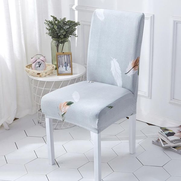 

chair covers elastic cover floral spandex stretch removable anti-dirty slipcover for party office el banquet minimalist decor
