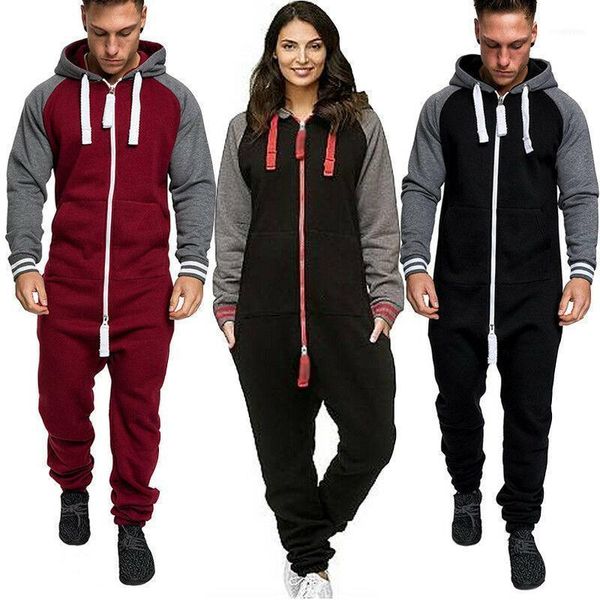 

winter men's warm playsuit one piece jumpsuit home outwear mens striped sleeve cargo trouser overalls1, Gray