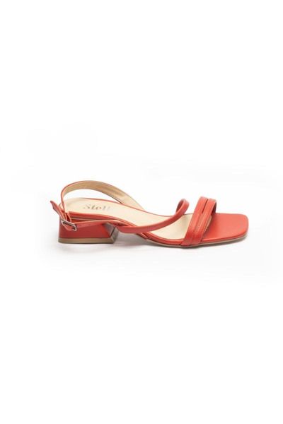 

sandals red women 21596, Black