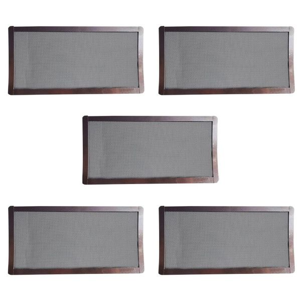 

lapcooling pads 5pcs magnetic dust filter dustproof pvc mesh net cover guard for home chassis pc computer case fan accessories