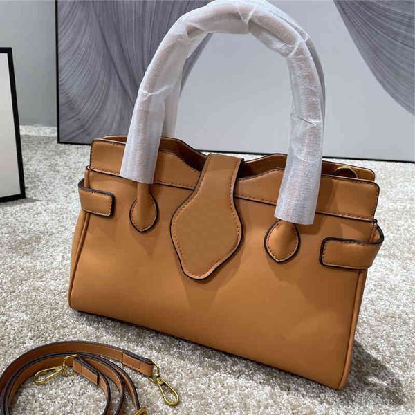 

medieval handbag purse large tote bag ladies crossbody back handbags double g pvc material stitching brown calf leather