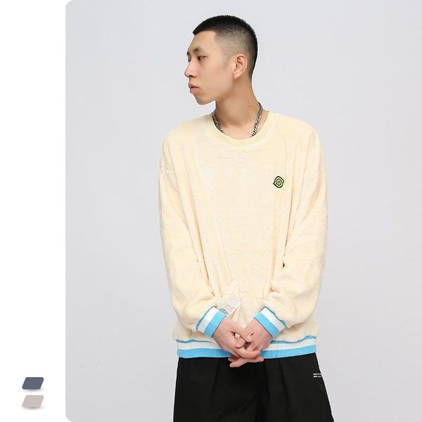 

men's hoodies & sweatshirts clothing of autumn printing fleece coat hoodie, Black