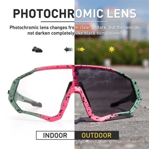 

kapvoe skiing eyewear man pochromatic ski mask woman snowboard goggles sports uv400 cycling sunglasses hiking driving glasses 220110