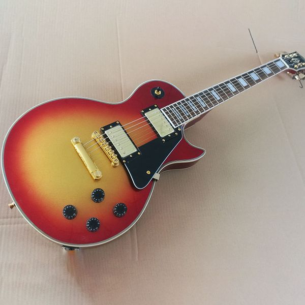 

chinese electric guitar g custom metallic cs color les rosewood fingerboard