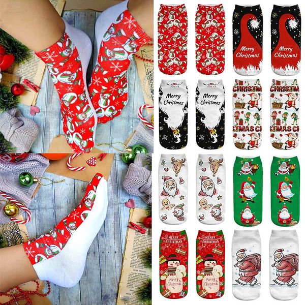 

christmas decorations socks cotton winter cute elk deer santa claus snowman cartoon printing cristmas decoration 2022 xmas gifts