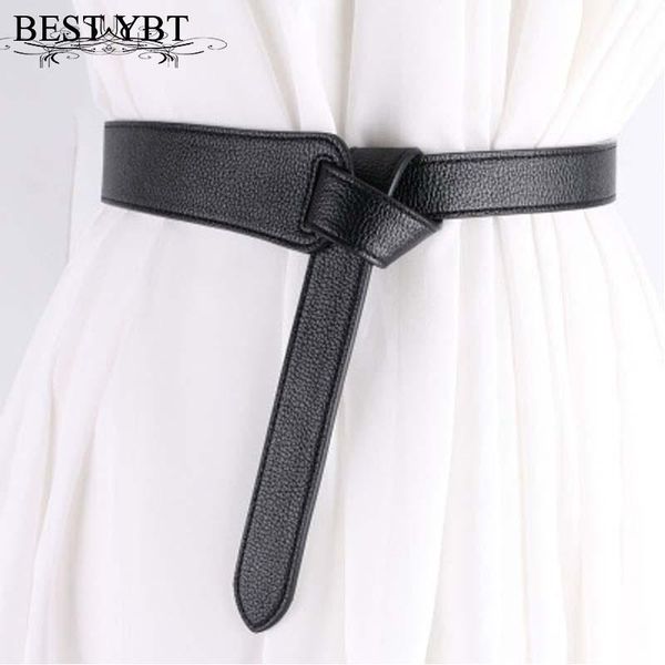 

belts fashion female belt for women red bow design thin pu leather jeans girdles loop strap bowknot brown dress coat accessories, Black;brown