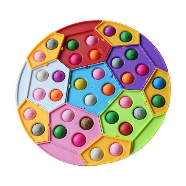 

big size push it fidget toy bubble football puzzle sensory toys children's squeeze decompression gifts dhl
