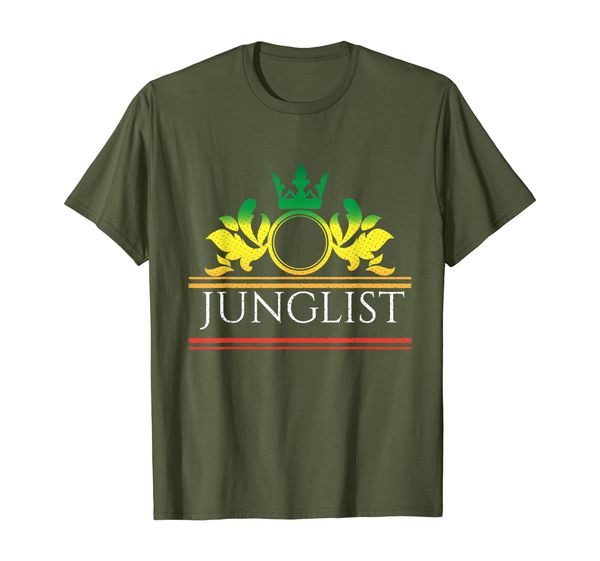 

junglist massive drum and bass raving dnb t-shirt, White;black