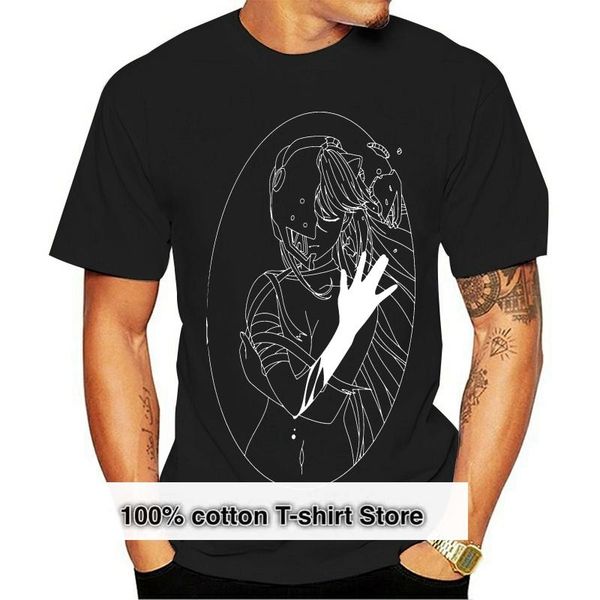 

men's t-shirts elfen lied t shirt t-shirt printed 100 percent cotton tee mens short sleeve awesome tshirt, White;black