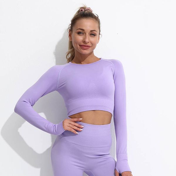 

sports 2021 high tracksuits elastic vest european and american seamless yoga womens fitness, Gray