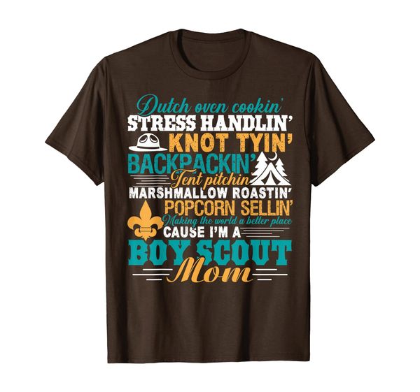 

scout shirt - scout mom t-shirt, White;black