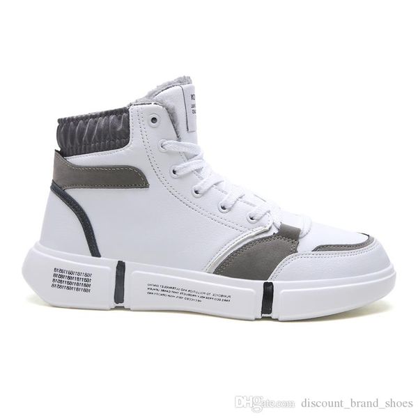

2021 new arrival lace simple designer type10 soft black white grey warm man boy men boots mens sneakers boot trainers outdoor walking shoes