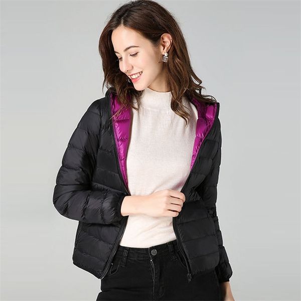 

winter jacket hooded coat women fashion jackets warm woman clothing casual parkas 210914, Black;brown