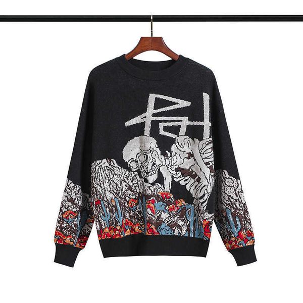 

pa/lm sweater pa meichao angel brokenhead bear cub national style skull pullover vf8n, White;black