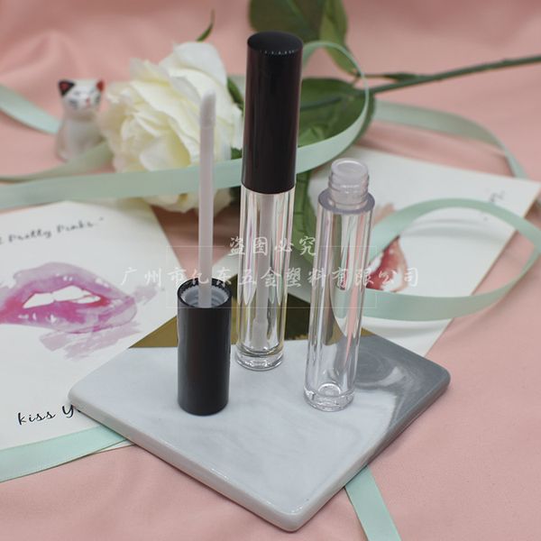 

factory wholesale design new new lip glaze transparent plastic hollow high grade cosmetic package lip color tube