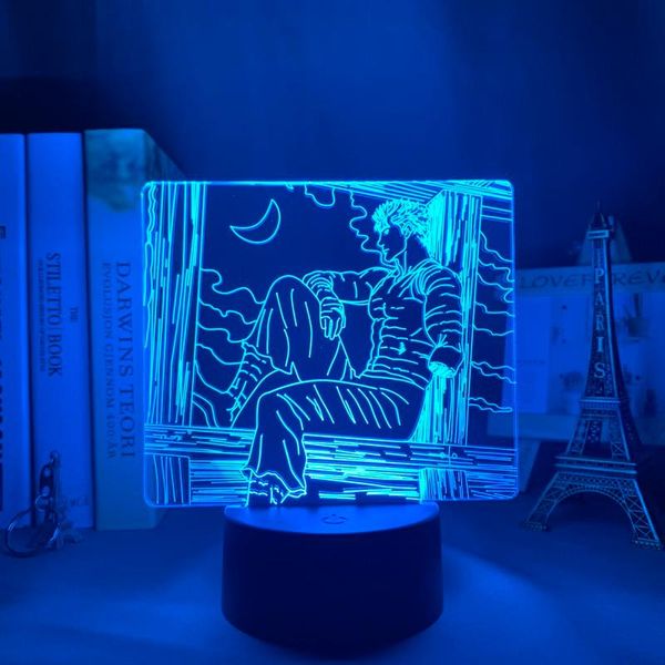

night lights anime led light berserk guts for bedroom deco gift colorful nightlight manga 3d lamp