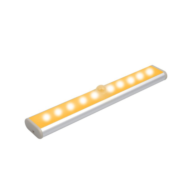 

under cabinet lights 10 led motion sensor light night battery lamp stick onto anywhere wardrobe kitchen bed