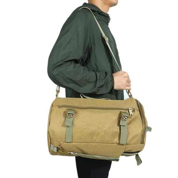 

outdoor bags multifunctional tactical backpack climbing shoulder handbag bucket pack for sport camping hiking traveling