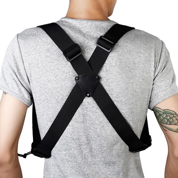 

outdoor gadgets professional multifunctional shoulder strap x shape anti-slip adjustable tactical rope lanyard for sports bag