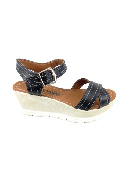 

sandals summer white black cross padding bottom women 's