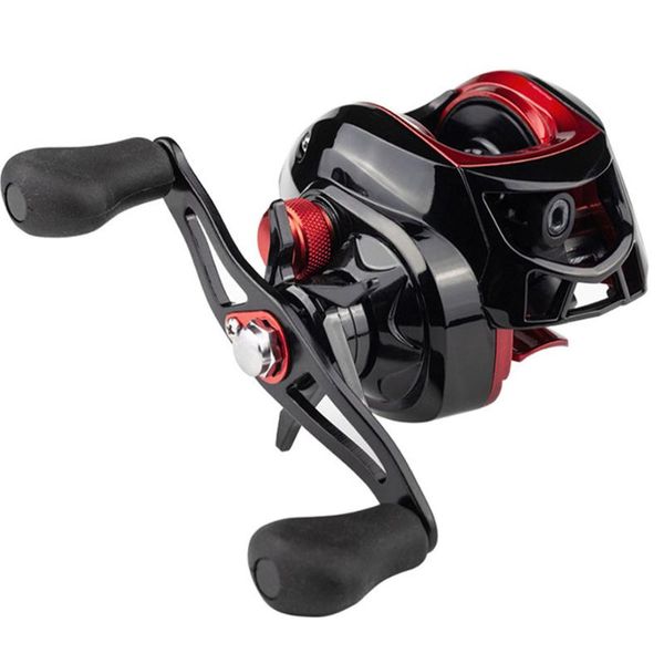 

baitcasting reels fishing reel 7.1:1 ratio 17+1bb rubber handle jigging carretilha de pesca leisure