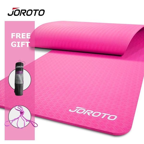 

yoga mats joroto no-slip 6mm tpe sport mat for fitness pilates gymnastics colchonete pad 173*61*0.6cm yg201