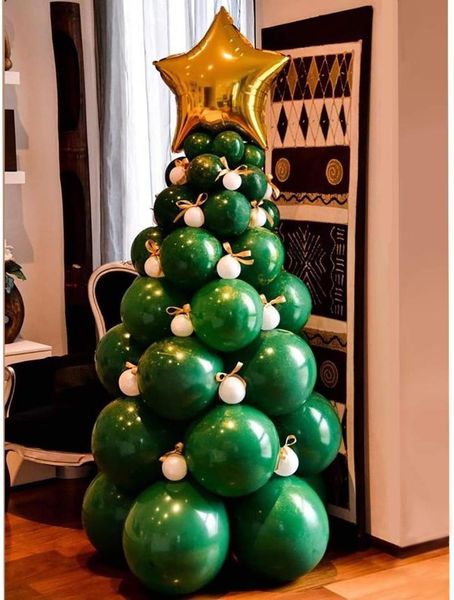 

party decoration christmas tree balloons garland arch kit set xmas