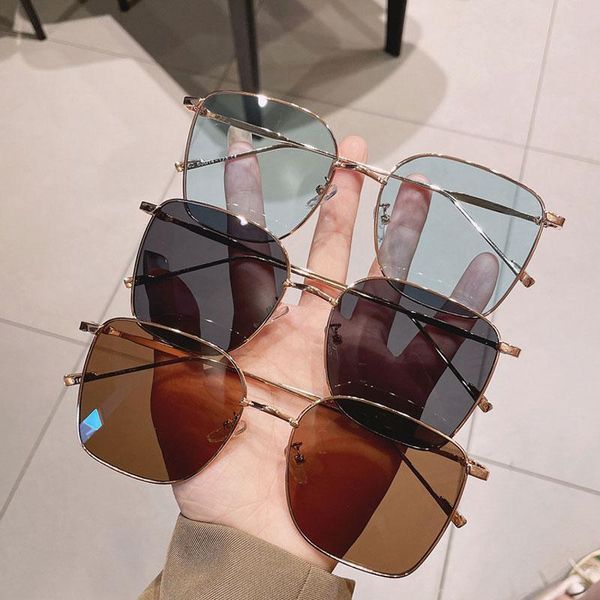 

sunglasses fashion square women oversize design black sun glasses female driving eyewear, White;black