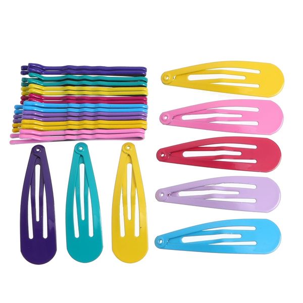 60 pcs pinos do zodíaco pinos bb snaps barrettes hairAccessorias de cabelo doce fita meninas bebê fofo colorido waterdrop forma de cabelo