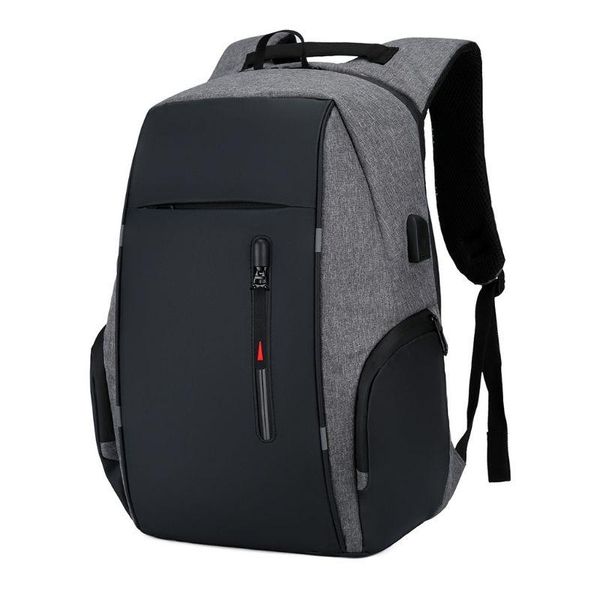 

backpack nylon school travel usb charging port lapdaypack for teenager boys 2021