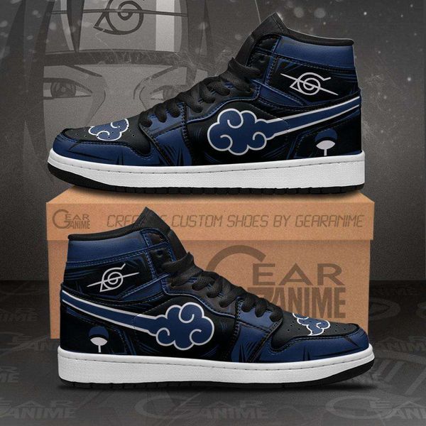 

customization akatsuki sneakers be custom anime shoes