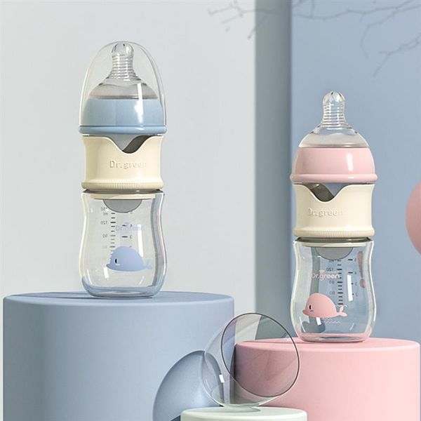 

baby glass bottle practical baby feeding bottle detachable nursing bottle