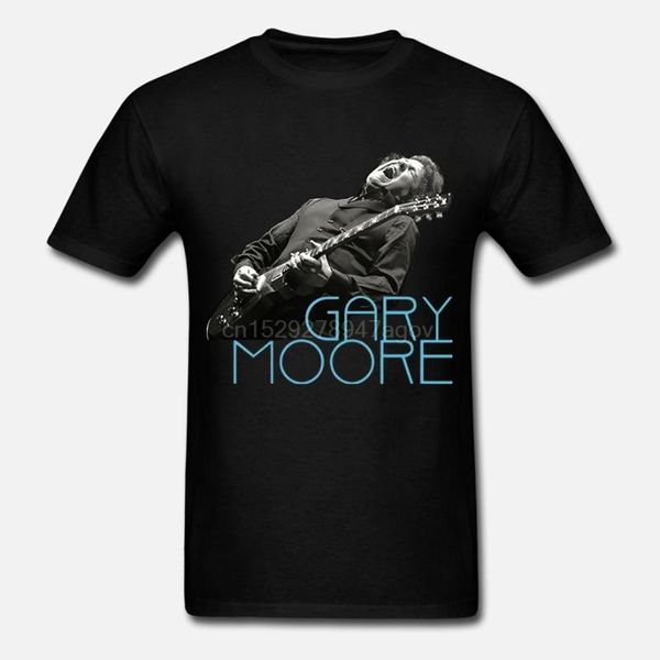 

men's t-shirts gary moore po t-shirt color black, White;black