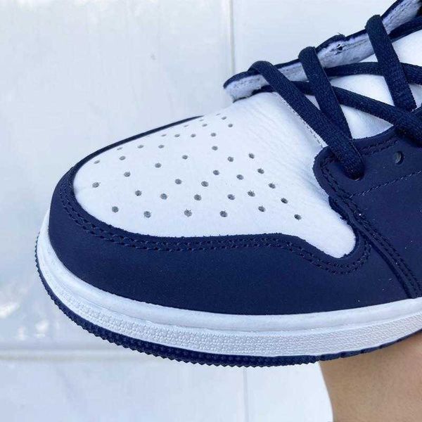 

jumpman 1s high og co.jp midnight navy metallic silver shoes men basketball sports sneakers size eur36-eur453nxg