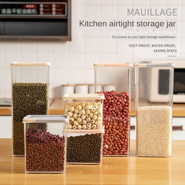 

storage bottles & jars stackable tanks, kitchen sealed plastic , and fresh-keeping boxes container