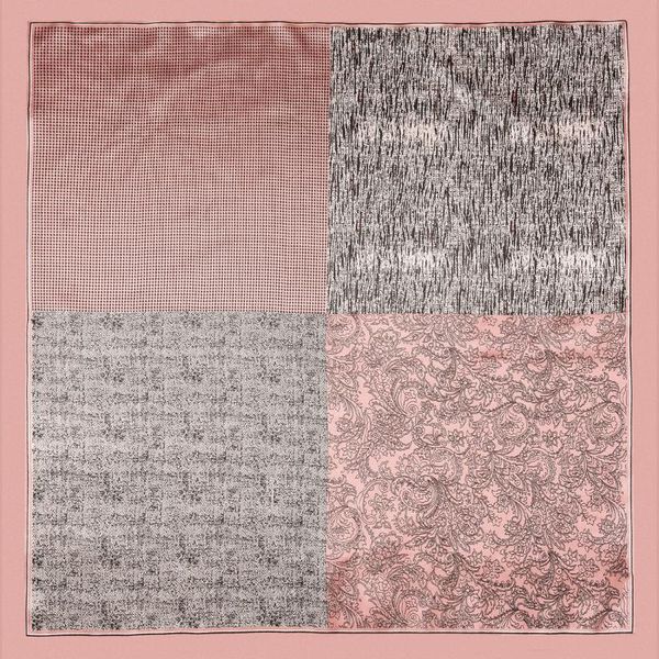 

scarves brand square scarf silk fashion women's satin bandana ladies hair accessories, Blue;gray
